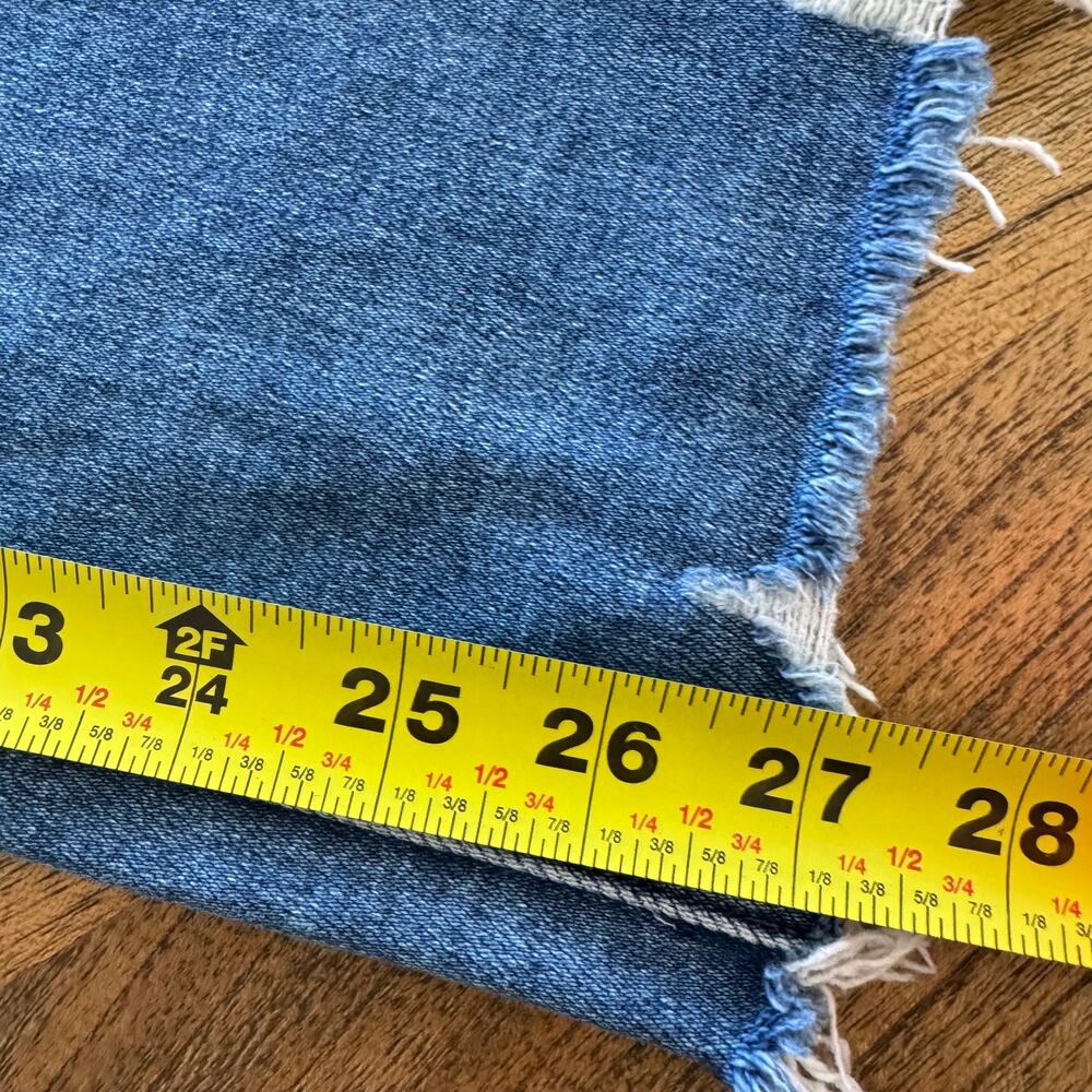 Paige Cindy High-Rise Crop Straight-Leg Jeans - Size 27 - Picture 6 of 9